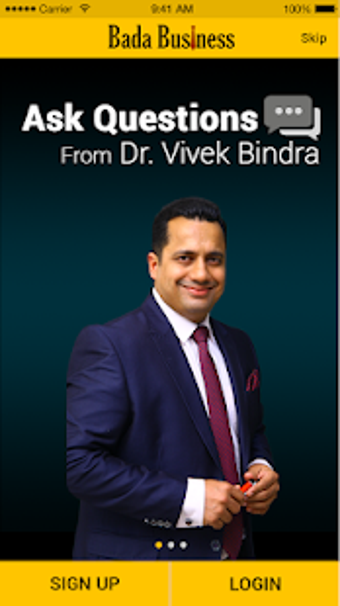 Image 0 for Bada Business - Dr Vivek …