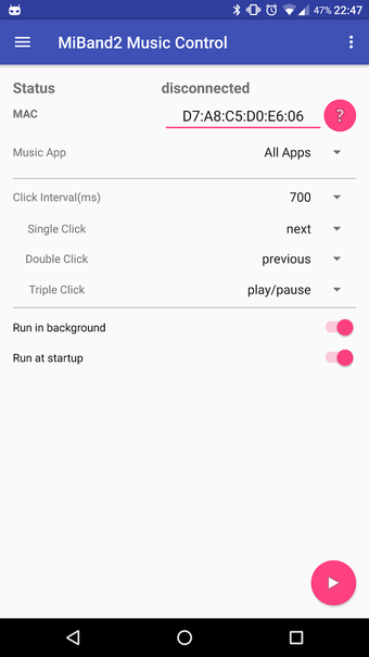 Imagen 1 para Mi Band 2 Music&Camera Co…
