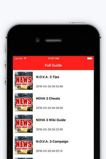Image 0 for Guide for Nova 3 Freedom …
