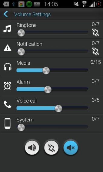 Imagen 1 para Volume Settings (Plugin)