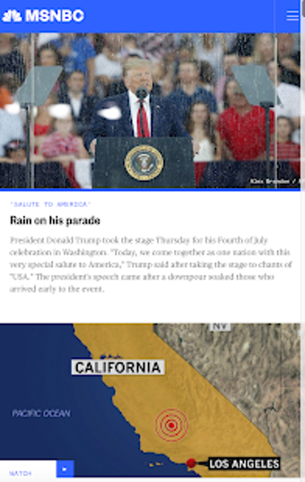 Imagen 1 para MSNBC News App Live