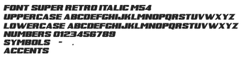Image 0 for Super Retro M54