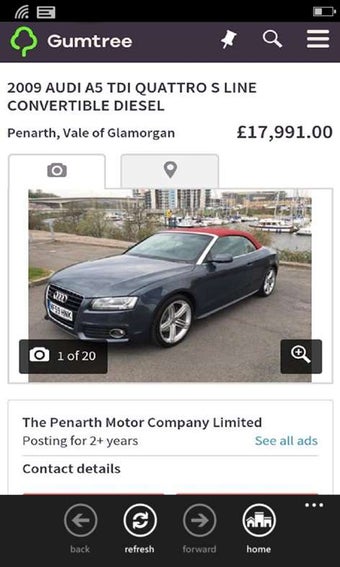 Imagen 1 para Gumtree App for Windows 1…