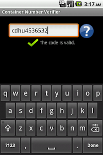 Image 1 for Container Number Verifier