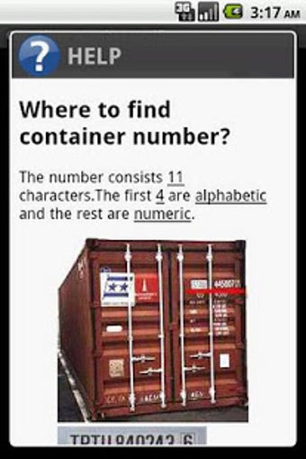 Image 0 for Container Number Verifier