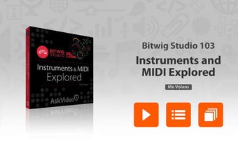 Image 0 for Course For Bitwig Studio …
