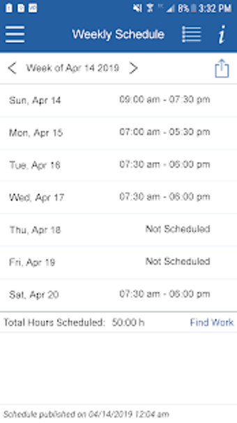 Image 0 for TSC MySchedule