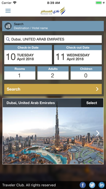 Image 1 for Traveler Club Bookings