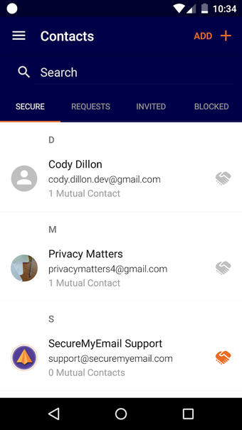 Imagen 1 para SecureMyEmail Encrypted E…