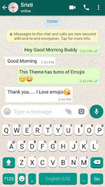 Imagen 3 para SMS Messenger Keyboard