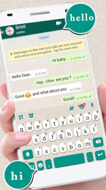 Imagen 1 para SMS Messenger Keyboard