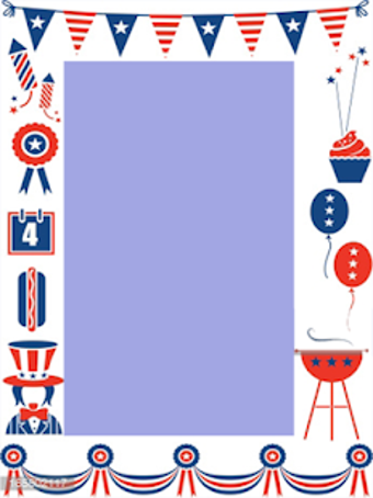 Imagen 2 para 4th of July Photo Frame