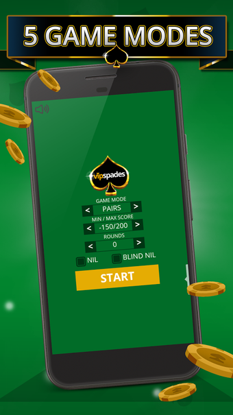 Image 2 for Spades Offline - Single P…