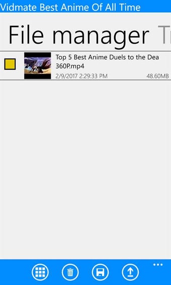 Image 1 for Vidmate Best Anime Of All…