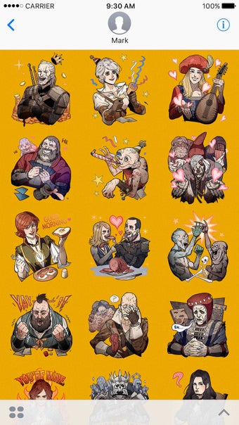 Image 0 for The Witcher Stickers