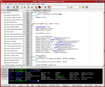 Image 2 for Geany for Linux