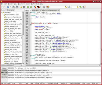 Image 1 for Geany for Linux