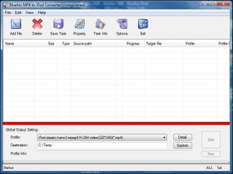 Imagen 0 para Bluefox MP4 to iPod Conve…