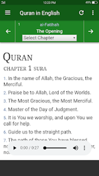 Imagen 2 para Quran In English Audio