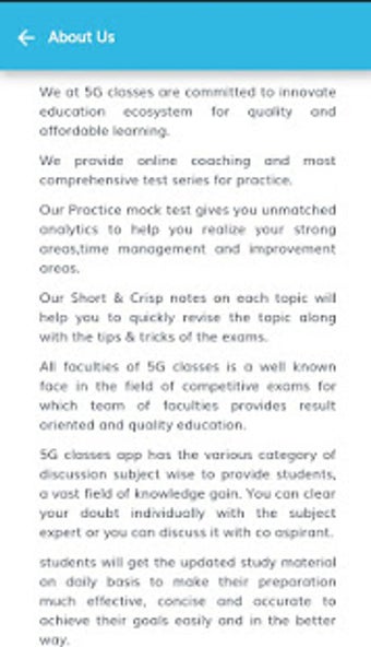 Image 0 for 5G Classes