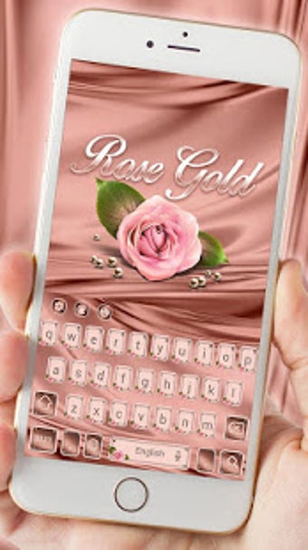 Imagen 1 para Rose Gold Emoji Keyboard