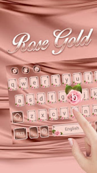 Imagen 3 para Rose Gold Emoji Keyboard
