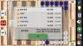 Image 1 for XG Mobile Backgammon