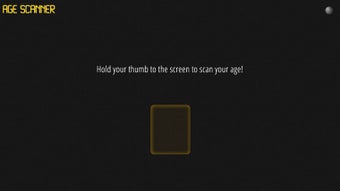 Image 0 for Age Scanner