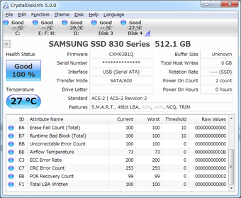 Image 0 for CrystalDiskInfo Portable
