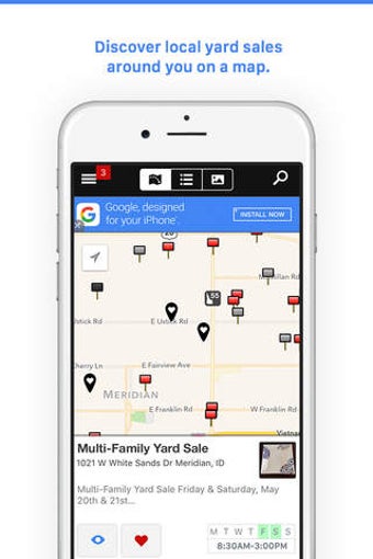Image 0 for Garage Sales by Map - Fre…