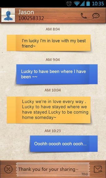 Imagen 0 para GO SMS Pro Z Memo Theme E…