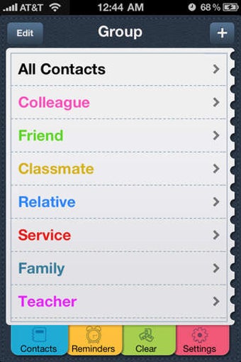 Image 0 for Perfect Contacts Free:Gro…