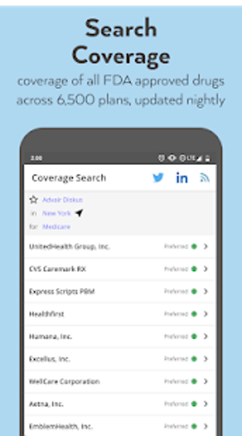 Coverage Search Screen Photos 2