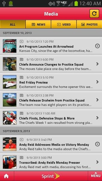 Image 0 for Chiefs Mobile