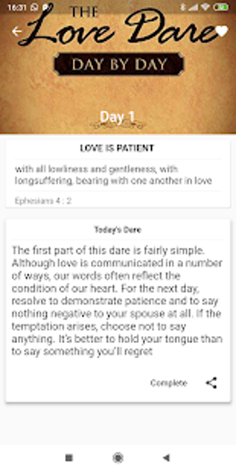 Imagen 0 para The Love Dare