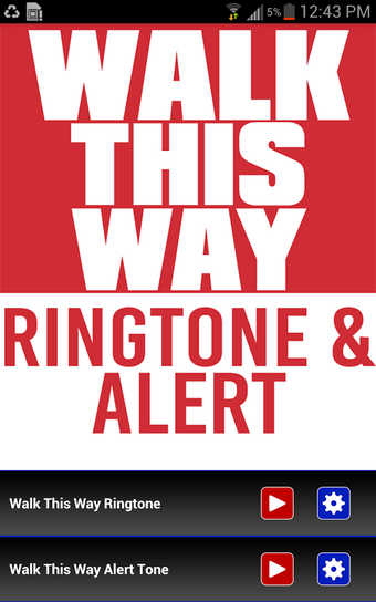 Imagen 1 para Walk This Way Ringtone & …