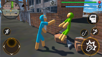 Image 2 for Iron Stickman Hero Rope C…