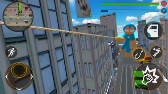 Image 0 for Iron Stickman Hero Rope C…