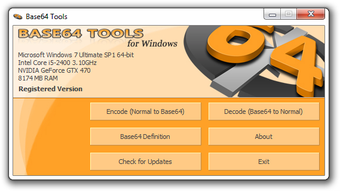 Image 0 for Base64 Tools