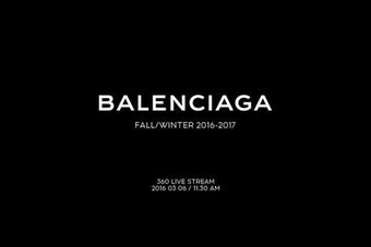 Image 0 for BALENCIAGA FW1617
