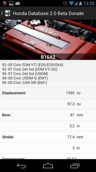 Image 4 for HONDAtabase