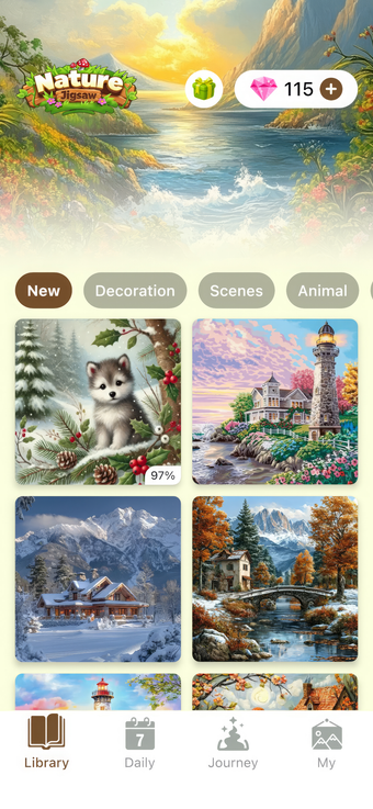 Image 0 for Nature Puzzles Jigsaw Gam…