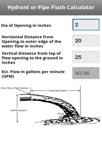Imagen 0 para Hydrant or Pipe Flush Cal…