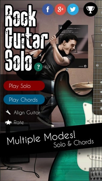 Imagen 2 para Rock Guitar Solo (Real Gu…