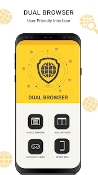 Imagen 2 para Dual split screen: browse…