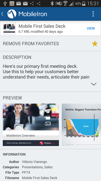 Image 1 for MobileIron Go
