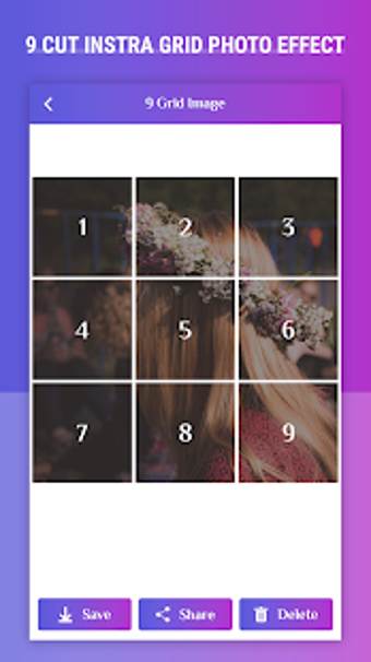Image 1 for 9 Cut Grids for Instagram