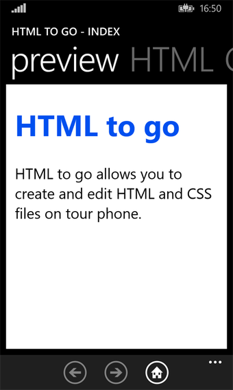 Imagen 1 para HTML to go for Windows 10