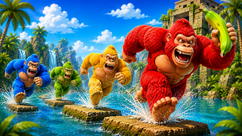 Imagen 0 para Gorilla Escape Rush Adven…