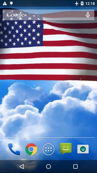 Imagen 3 para US Flag Live Wallpaper